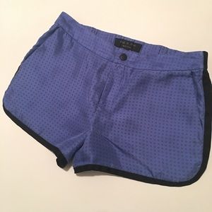 rag & bone Silk Shorts